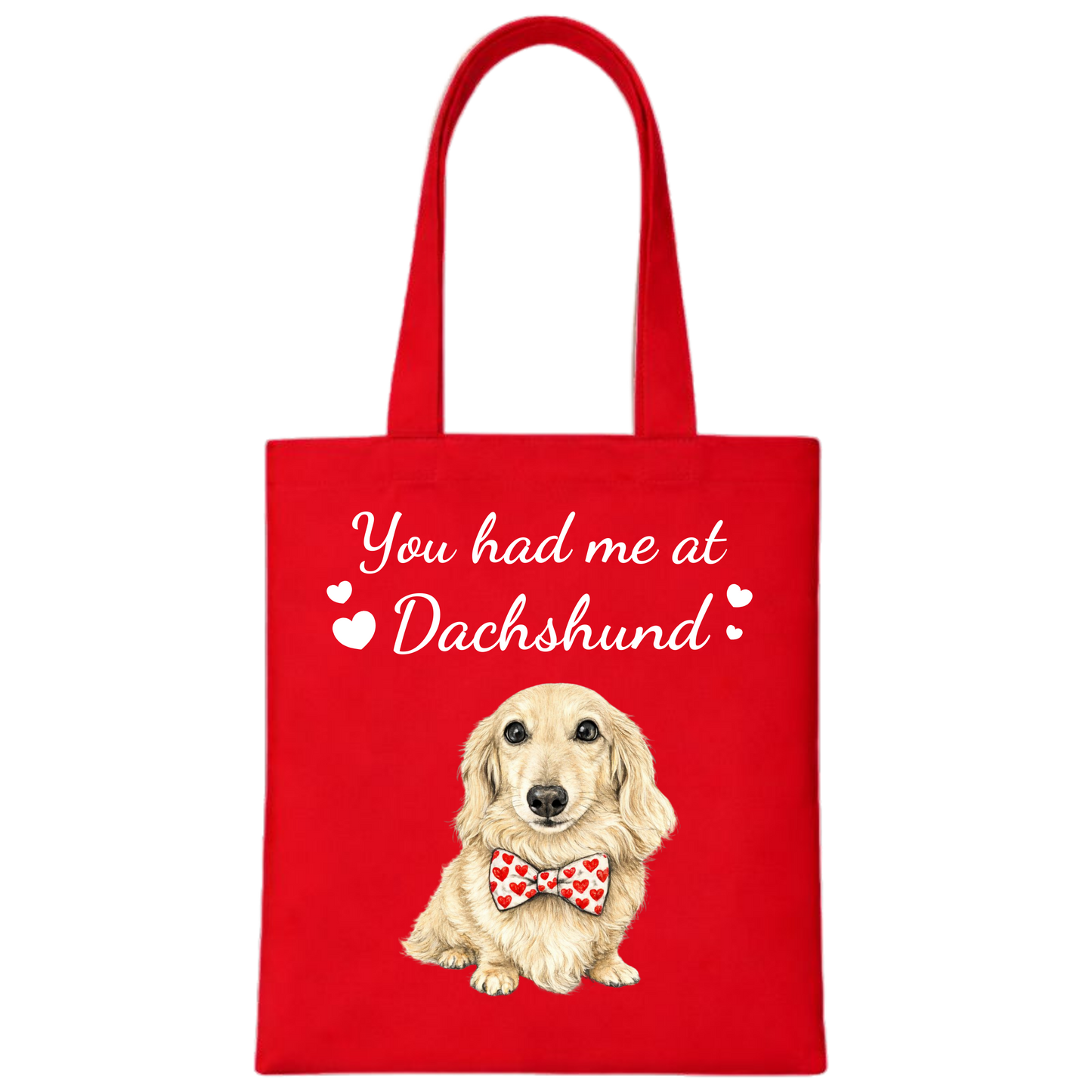 You had me at Dachshund Personalised Dachshund Tote Bag - 22 options to choose from