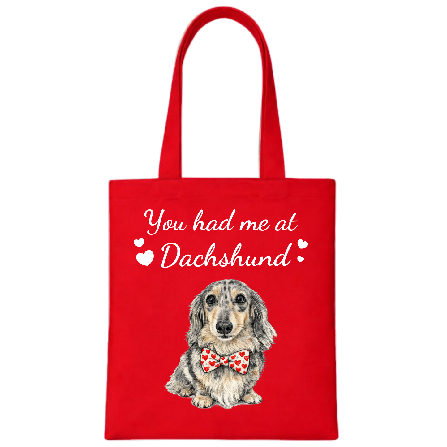 You had me at Dachshund Personalised Dachshund Tote Bag - 22 options to choose from