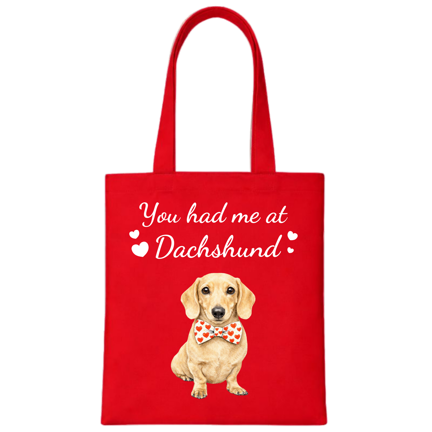 You had me at Dachshund Personalised Dachshund Tote Bag - 22 options to choose from