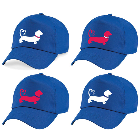 The Red Foundation Icon Bright Royal Blue Baseball Cap | Choose Your Design 💙🧢🐾