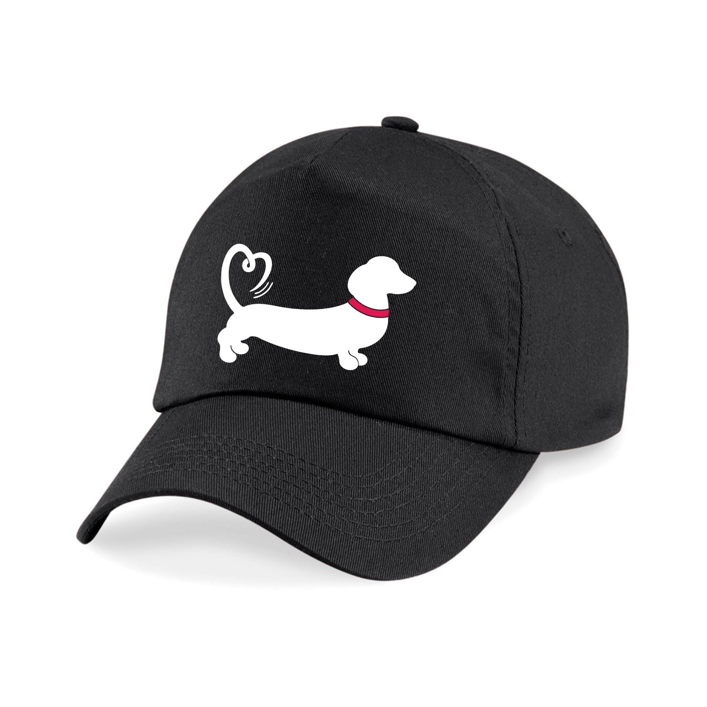 The Red Foundation Icon Black Baseball Cap | Choose Your Design 🖤🧢🐾