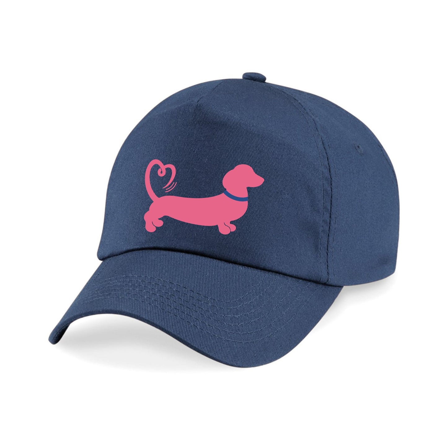 Spring/Summer '26 Edit | French Navy Dachshund Baseball Cap – Choose Your Design 💙🧢🐾