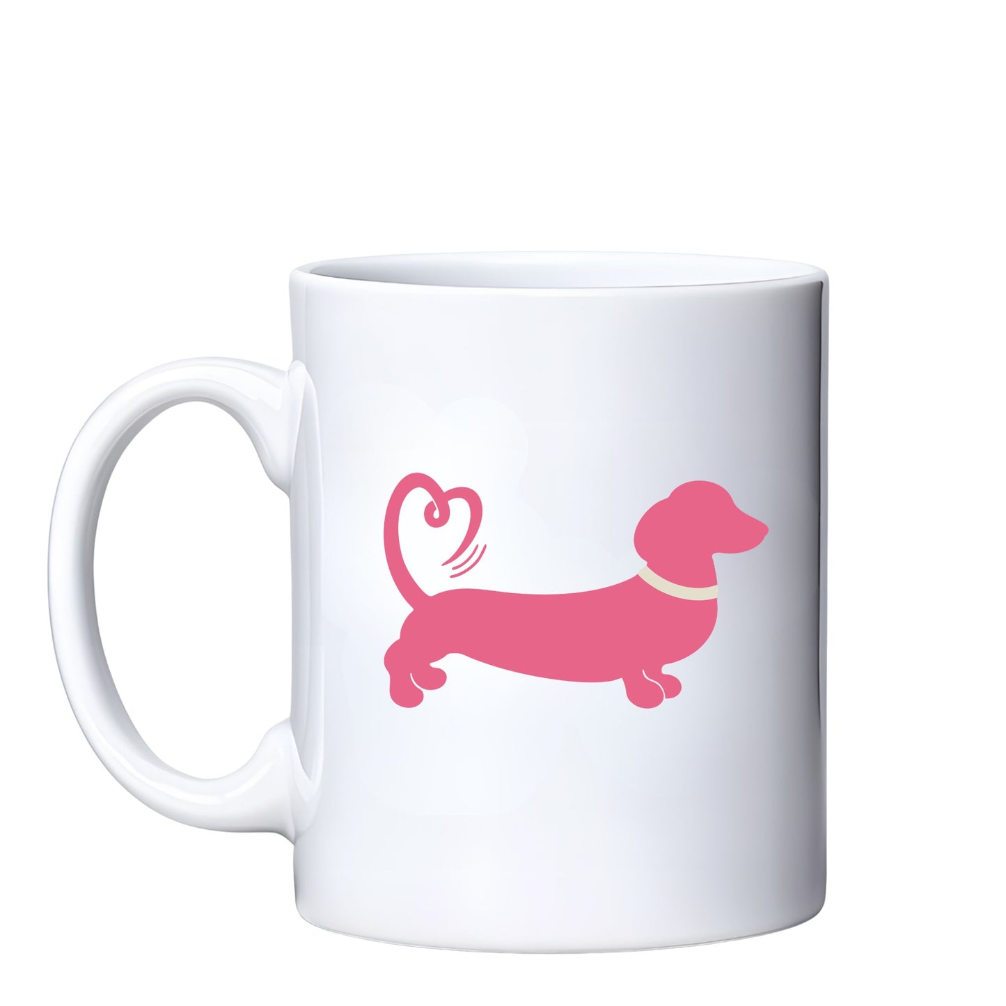 Spring/Summer '26 Edit | 11oz White Dachshund Mug – Choose Your Design ☕🐾🌸