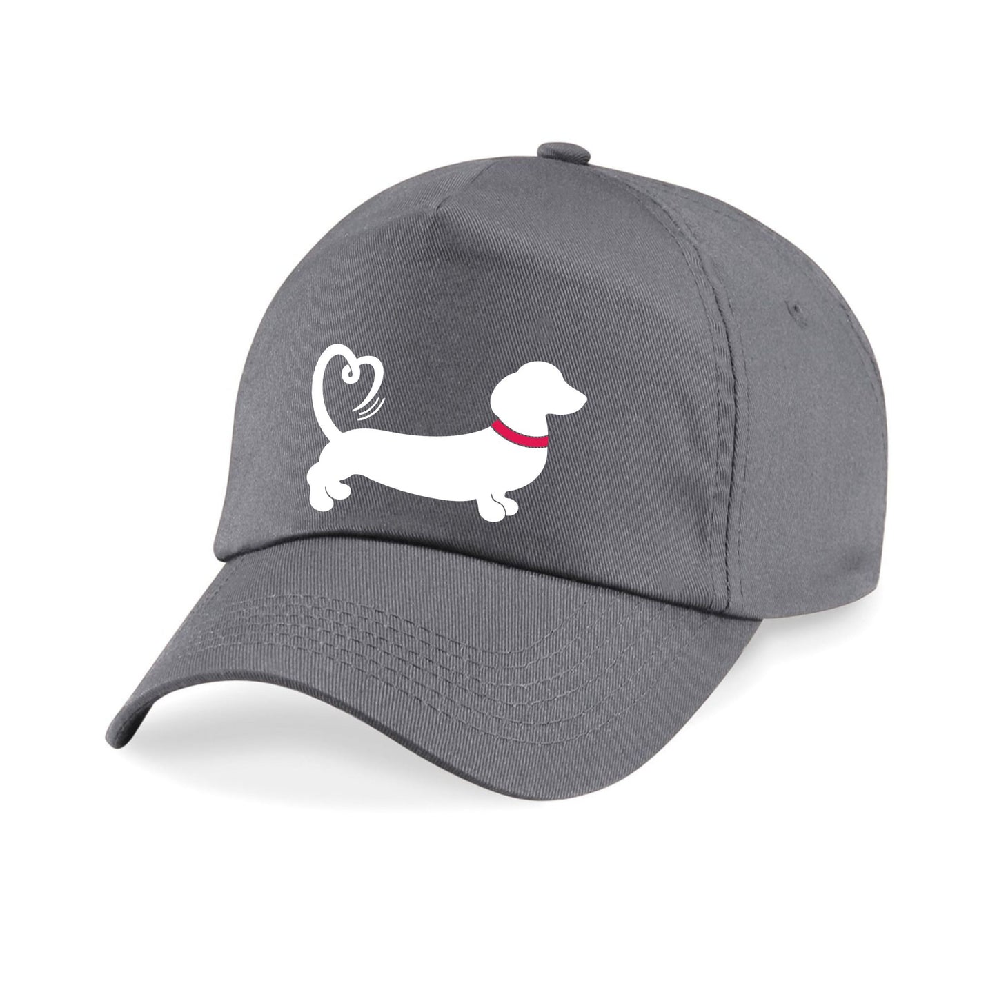 The Red Foundation Icon Grey Baseball Cap | Choose Your Design 🩶🧢🐾