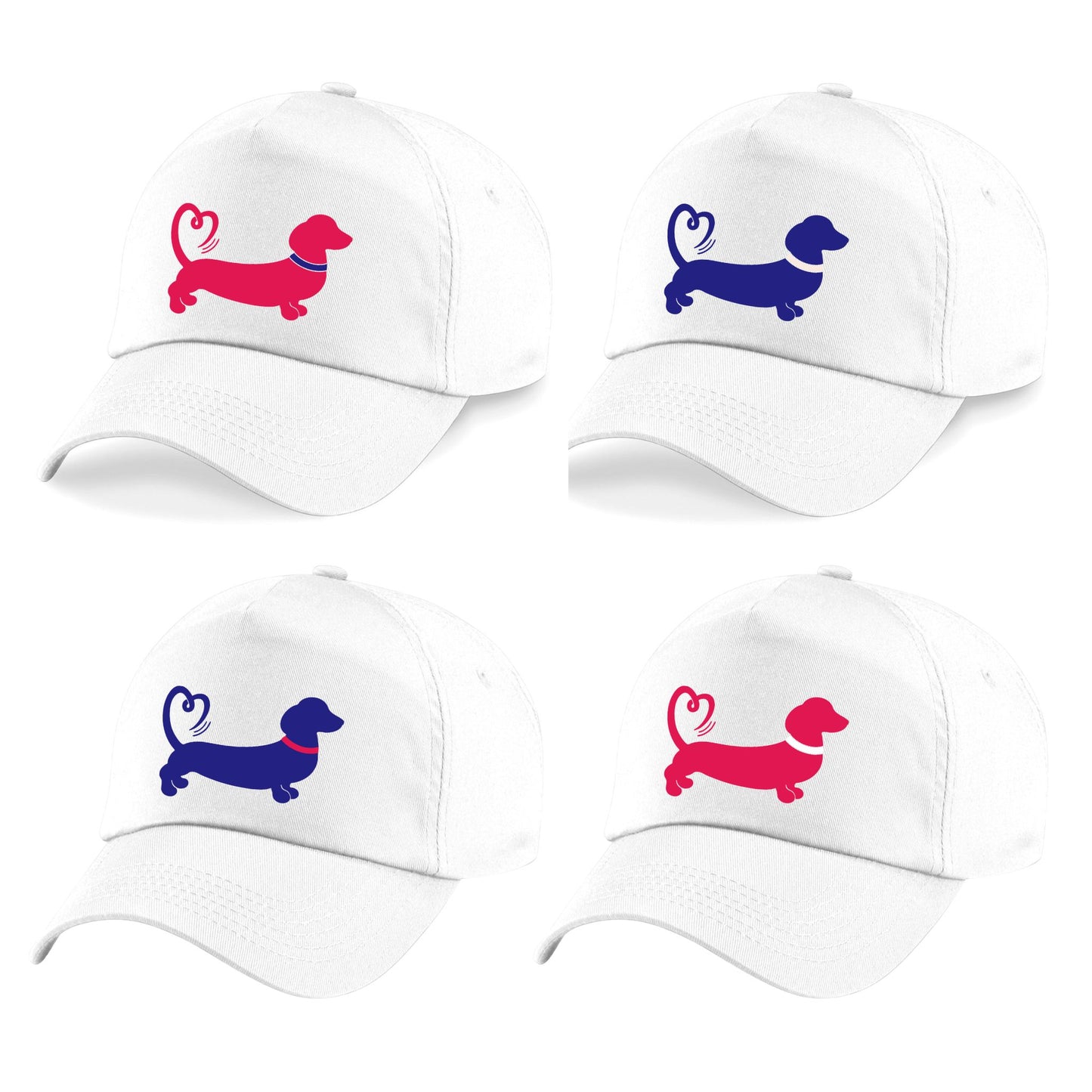 The Red Foundation Icon White Baseball Cap | Choose Your Design 🤍🧢🐾