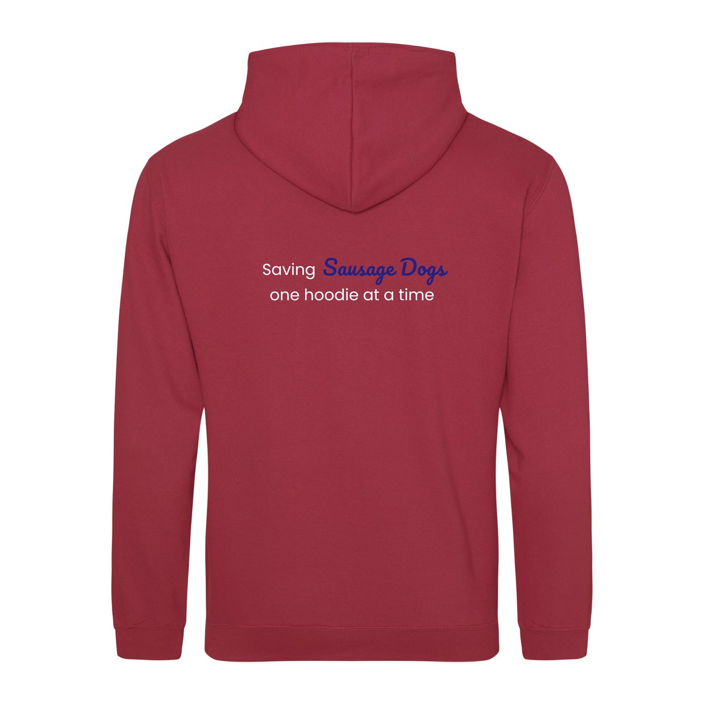 The Red Foundation Logo Hoodie Brick Red - Choose your design