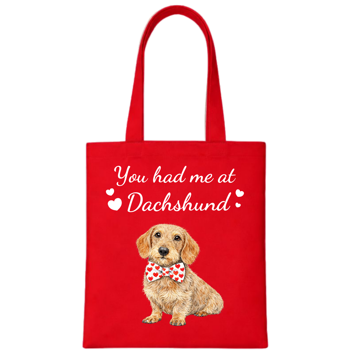 You had me at Dachshund Personalised Dachshund Tote Bag - 22 options to choose from