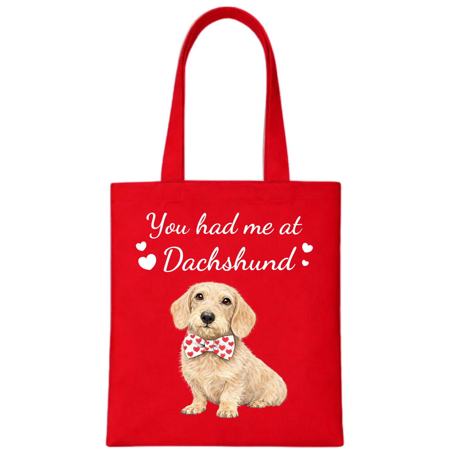 You had me at Dachshund Personalised Dachshund Tote Bag - 22 options to choose from