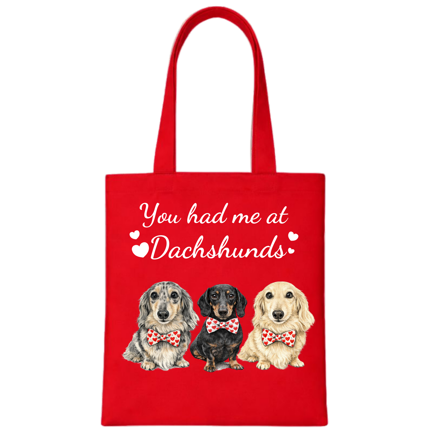 You had me at Dachshund Personalised Dachshund Tote Bag - 22 options to choose from