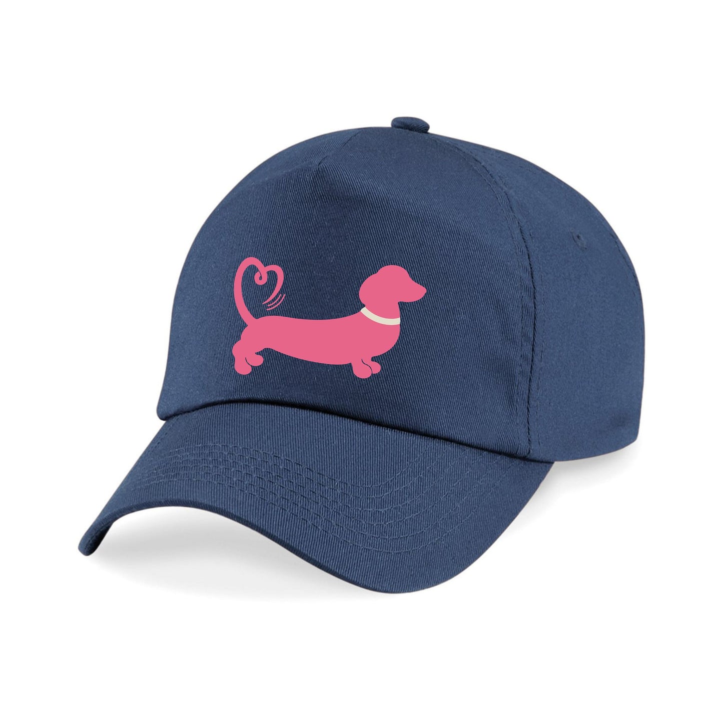 Spring/Summer '26 Edit | French Navy Dachshund Baseball Cap – Choose Your Design 💙🧢🐾