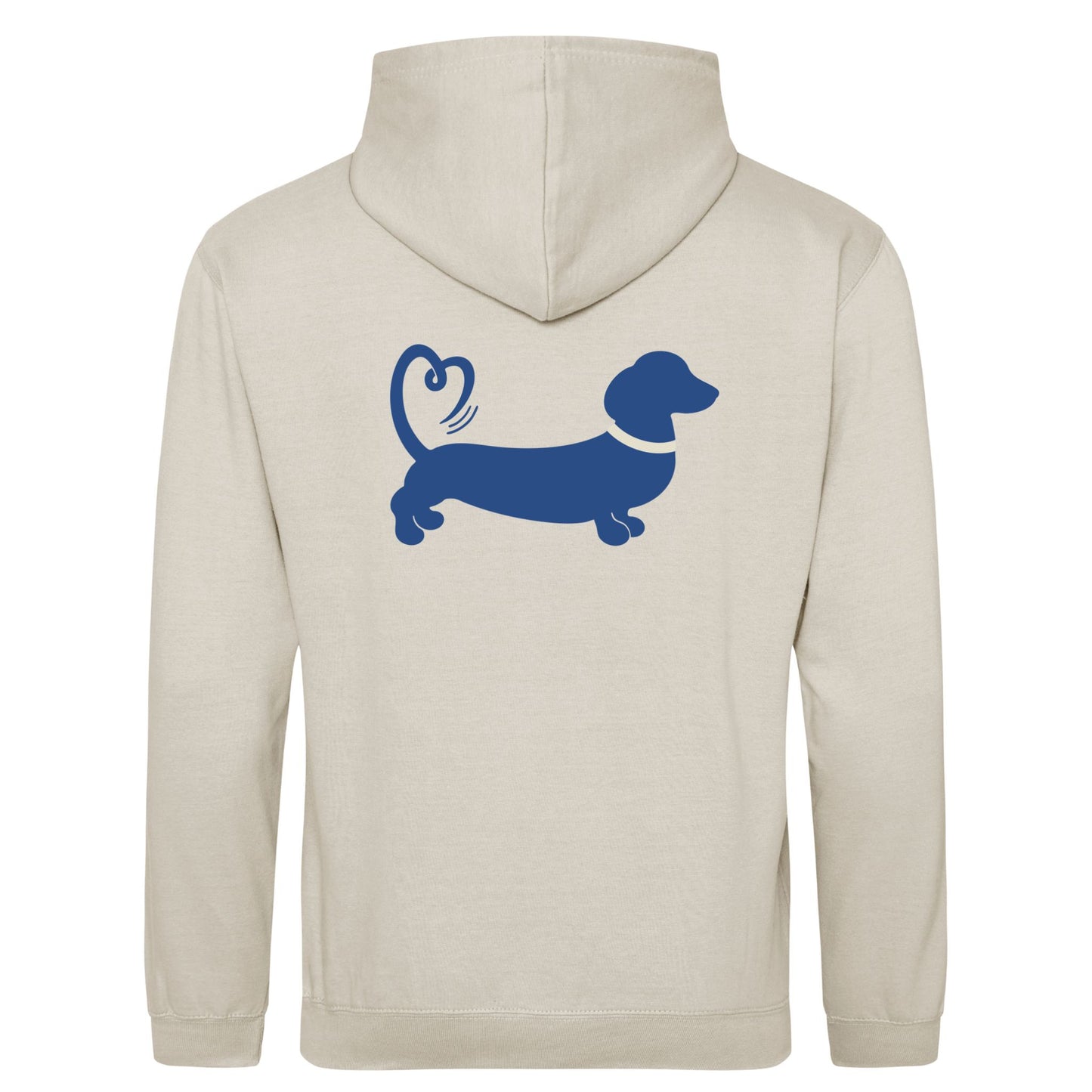 Spring Fling Edition Natural Stone Unisex Hoodie - Blue/Cream - Choose Your Back Design
