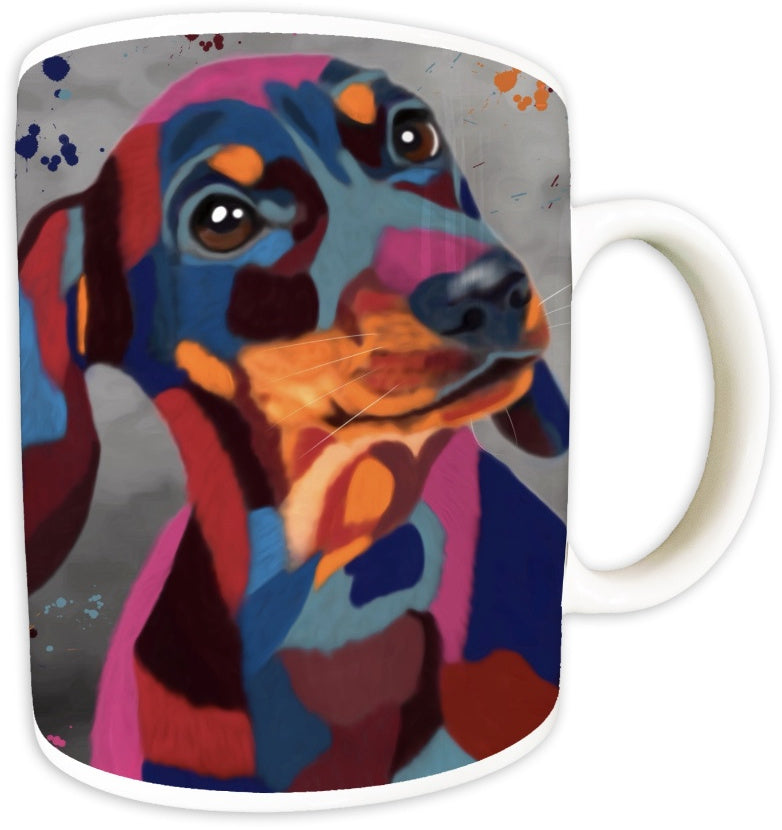 Deborah Barker Dachshund Mug ☕🐾