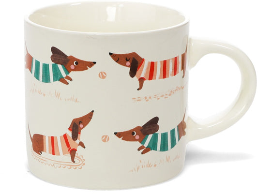 Ceramic Sausage Dog Mug ☕🌭
