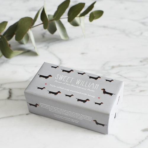 Sweet William Dachshund Triple Milled Soap