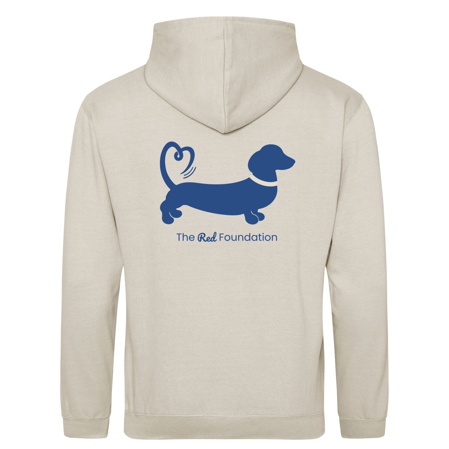 Spring Fling Edition Natural Stone Unisex Hoodie - Blue/Cream - Choose Your Back Design