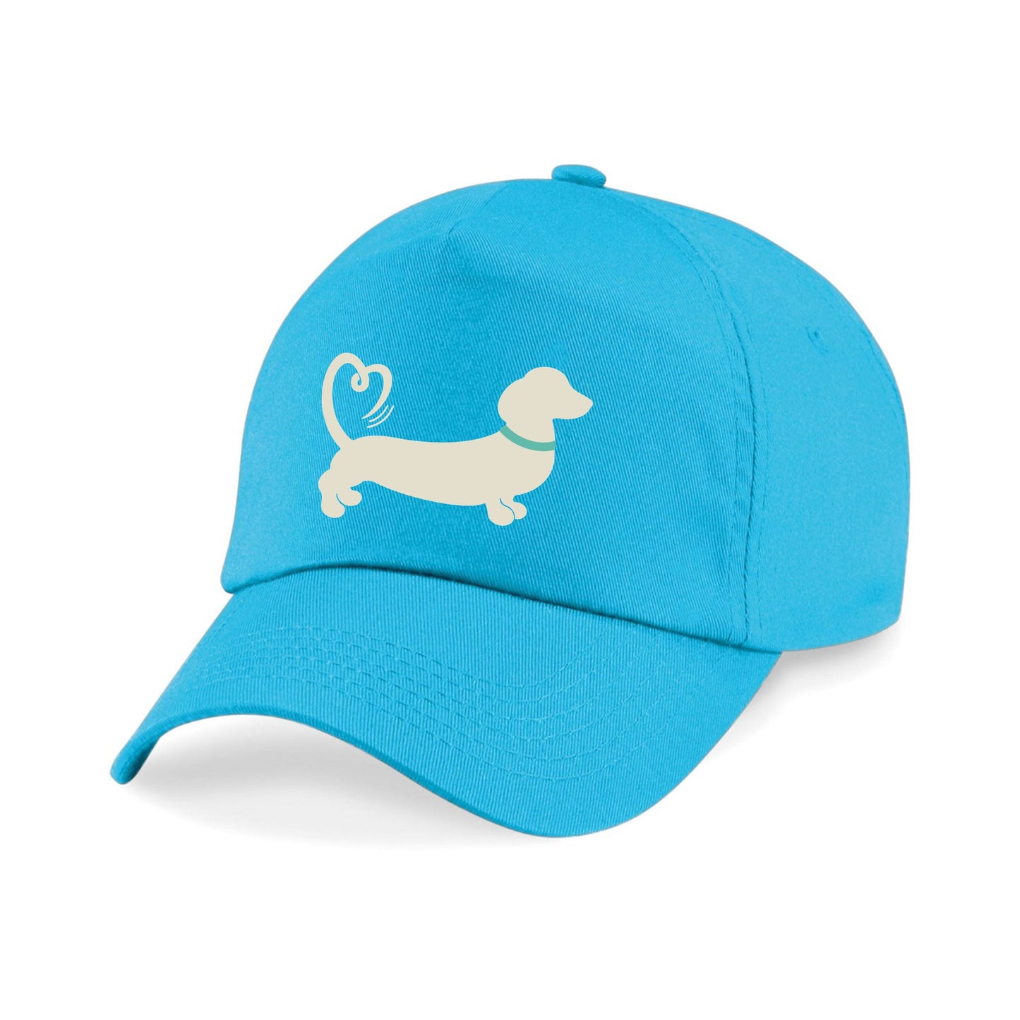 Spring/Summer '26 Edit | Surf Blue Dachshund Baseball Cap – Choose Your Design 🩵🧢🐾