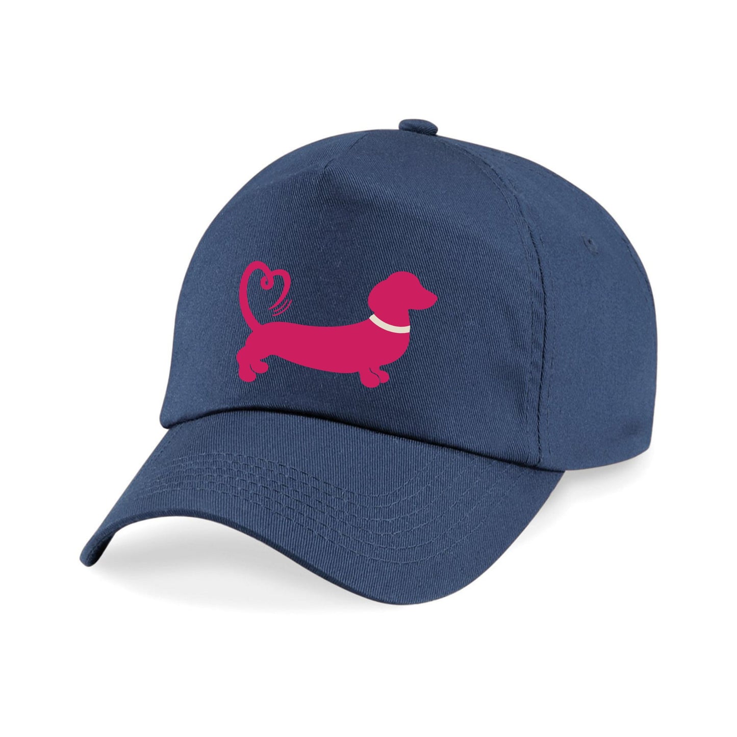 Spring/Summer '26 Edit | French Navy Dachshund Baseball Cap – Choose Your Design 💙🧢🐾