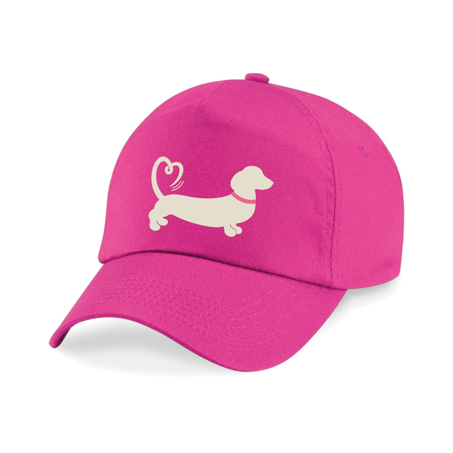 Spring/Summer '26 Edit | Fuchsia Dachshund Baseball Cap – Choose Your Design 🩷🧢🐾