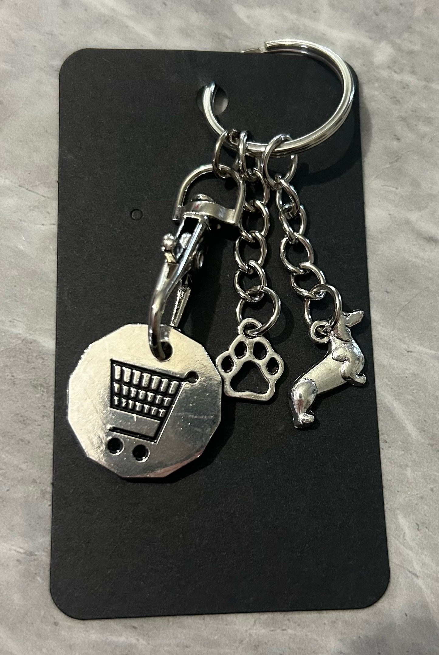 Dachshund Shopping Trolley Token image 0
