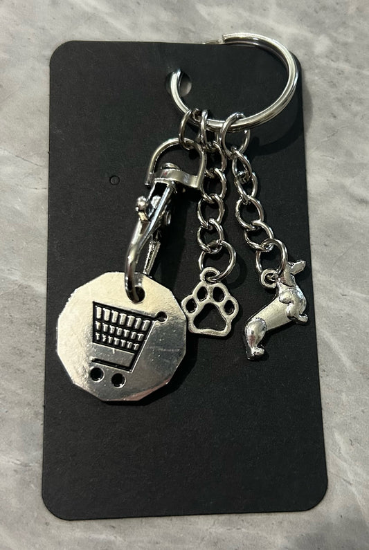 Dachshund Shopping Trolley Token image 0