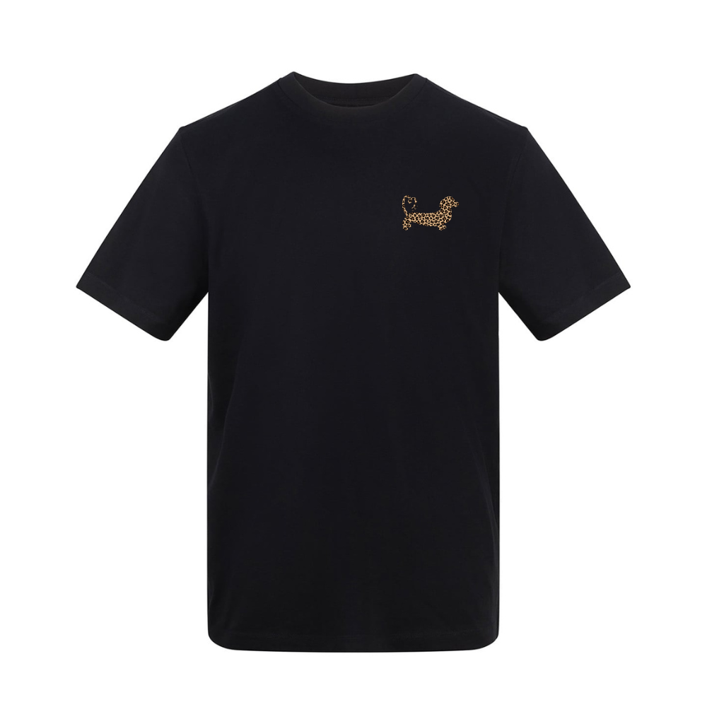Leopard Print Dachshund T-Shirt