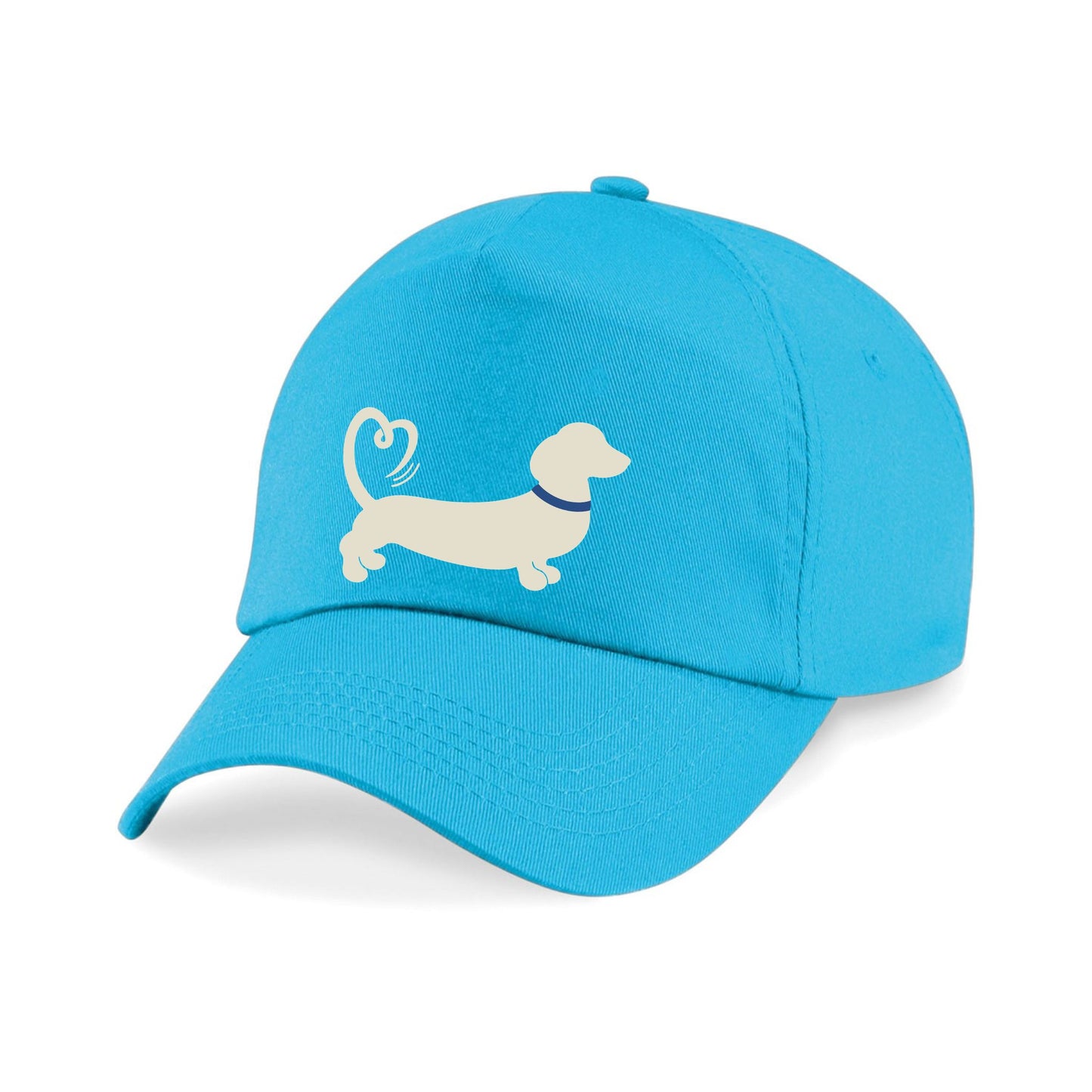 Spring/Summer '26 Edit | Surf Blue Dachshund Baseball Cap – Choose Your Design 🩵🧢🐾