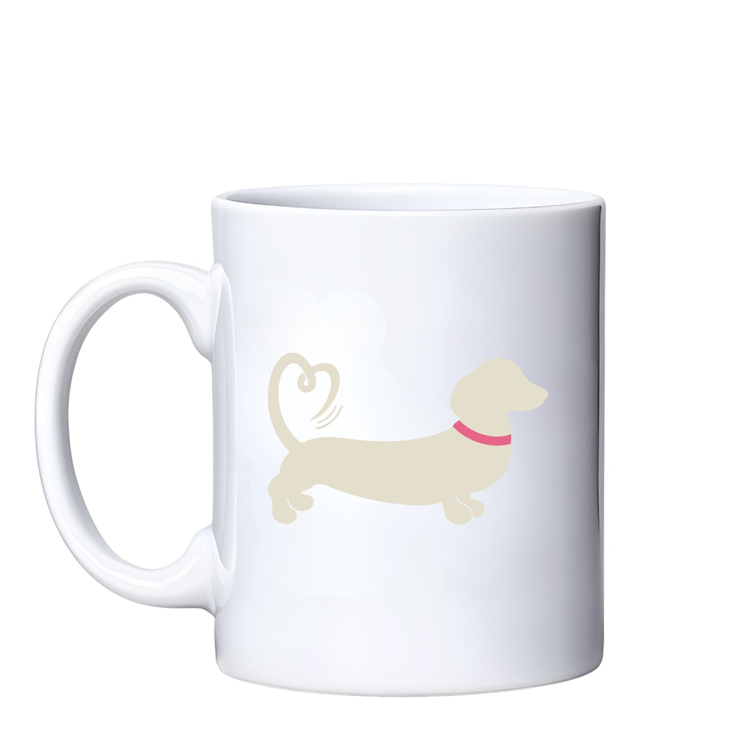 Spring/Summer '26 Edit | 11oz White Dachshund Mug – Choose Your Design ☕🐾🌸