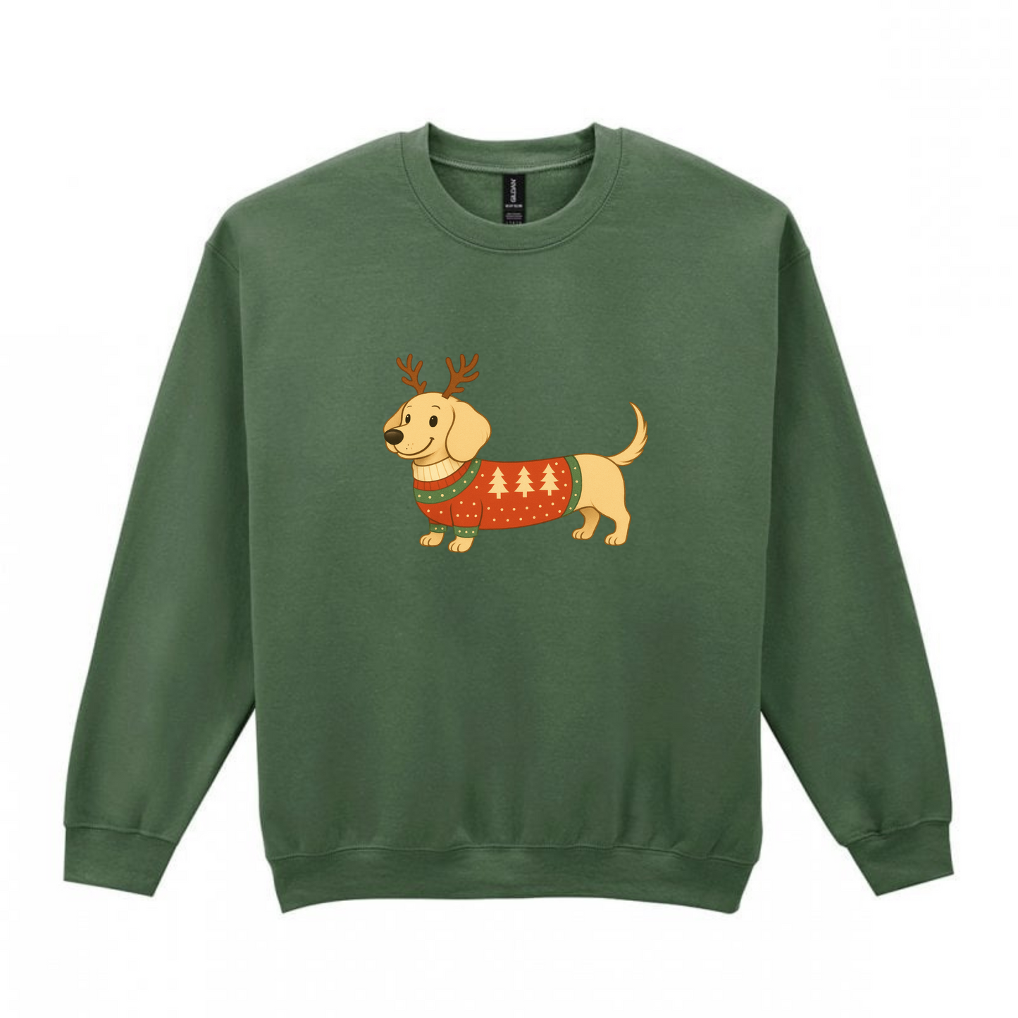 Christmas Cream Smooth Hair Dachshunds Sweaters - Available in 8 Colours (Dispatch after 26th Nov)