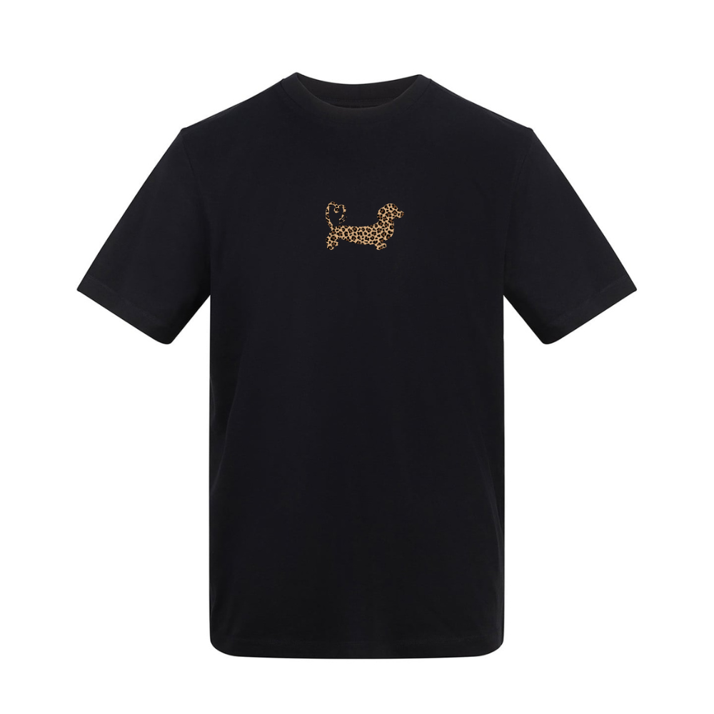 Leopard Print Dachshund T-Shirt
