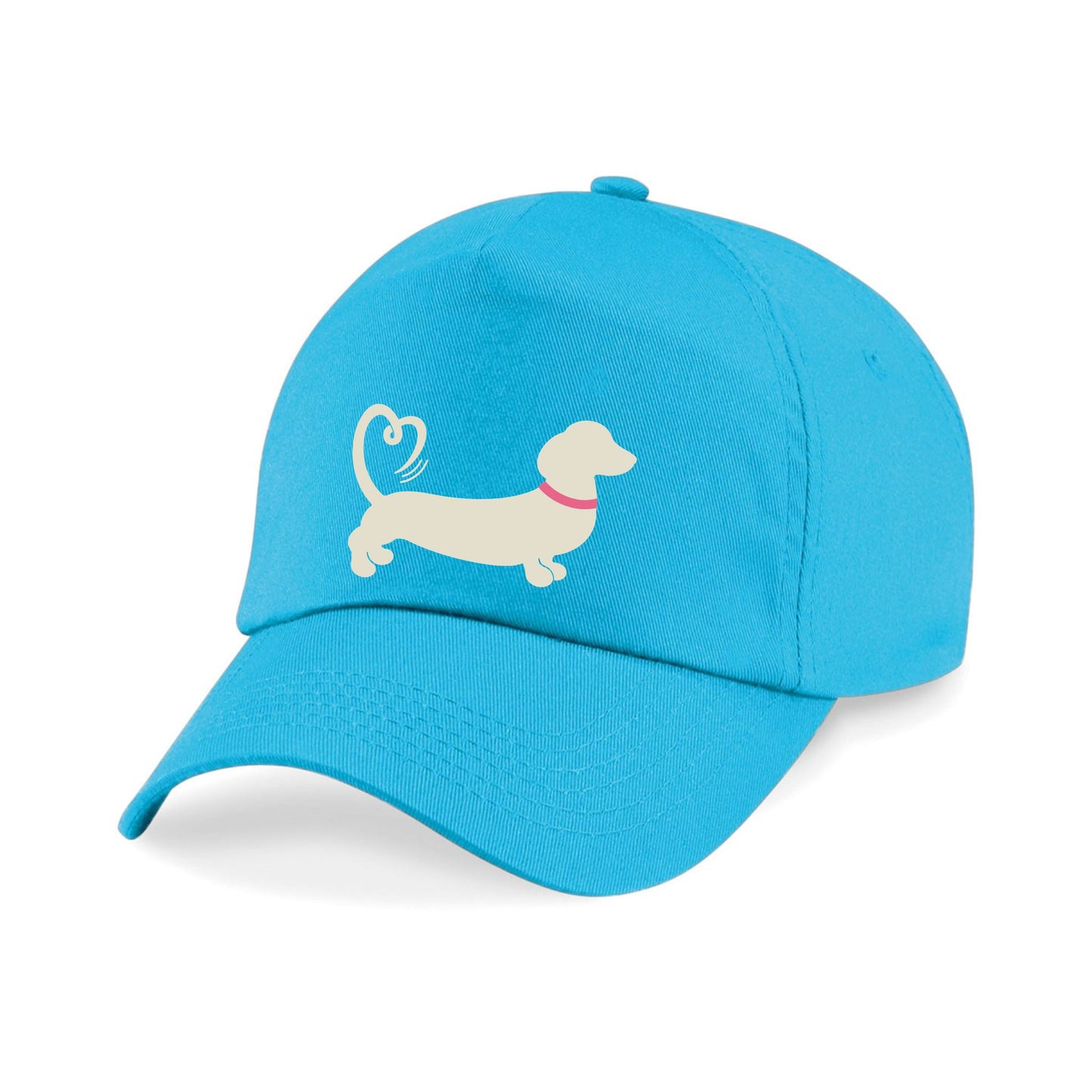 Spring/Summer '26 Edit | Surf Blue Dachshund Baseball Cap – Choose Your Design 🩵🧢🐾