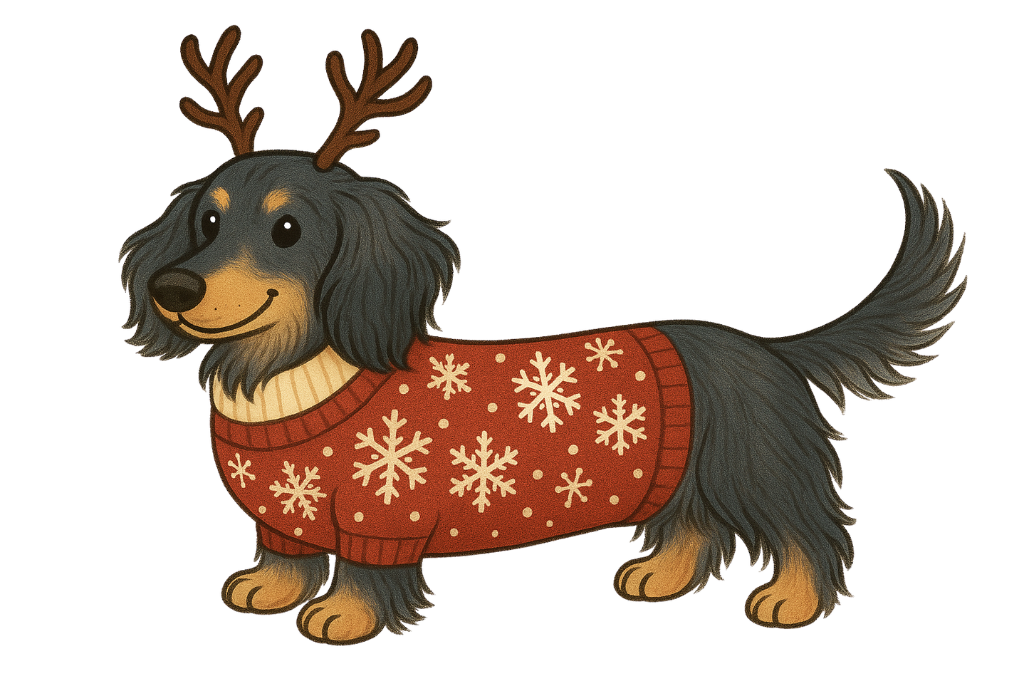 Pre Filled Personalised Sausage Dog Christmas Stocking - Choose from 21 Designs (Dispatch after 26th Nov)