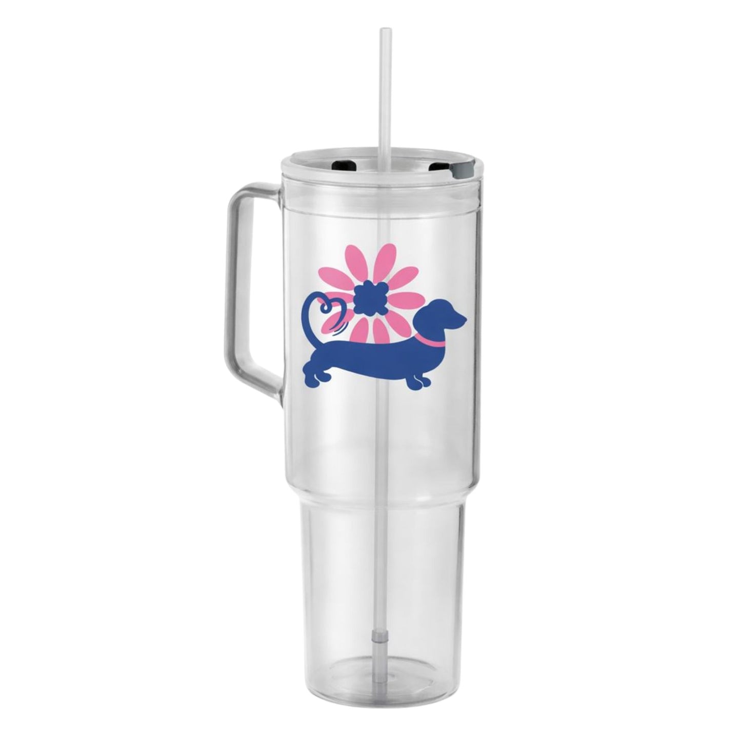 Spring/Summer '26 Edit | 1200ml Eco Tumbler with Handle & Straw – Choose Your Design 🥤🐾🌸