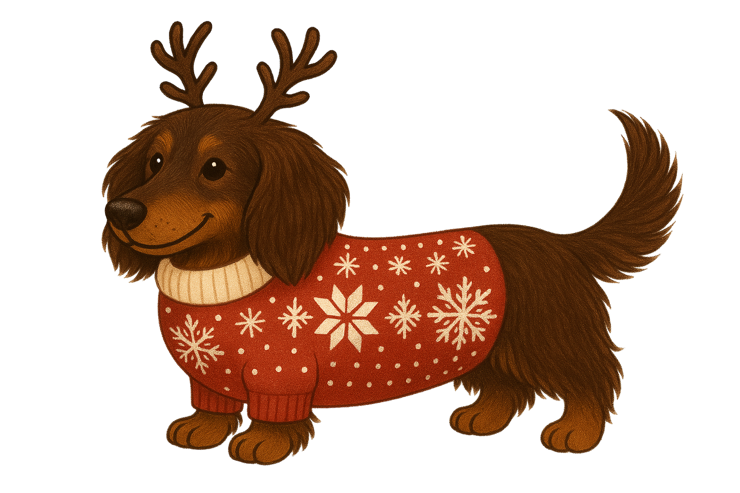 Pre Filled Personalised Sausage Dog Christmas Stocking - Choose from 21 Designs (Dispatch after 26th Nov)