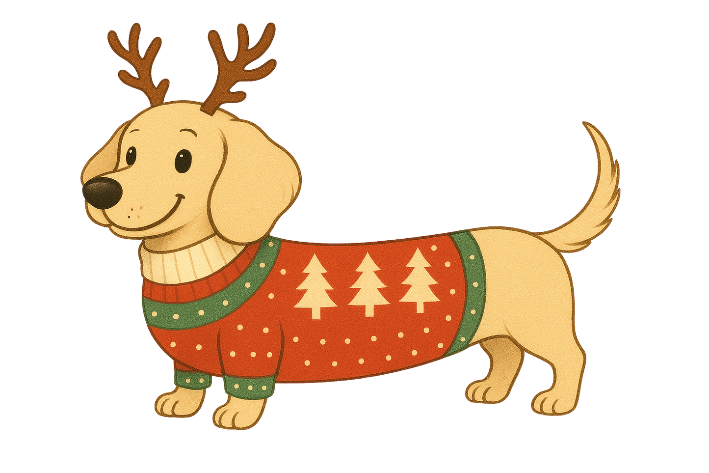 Pre Filled Personalised Sausage Dog Christmas Stocking - Choose from 21 Designs (Dispatch after 26th Nov)