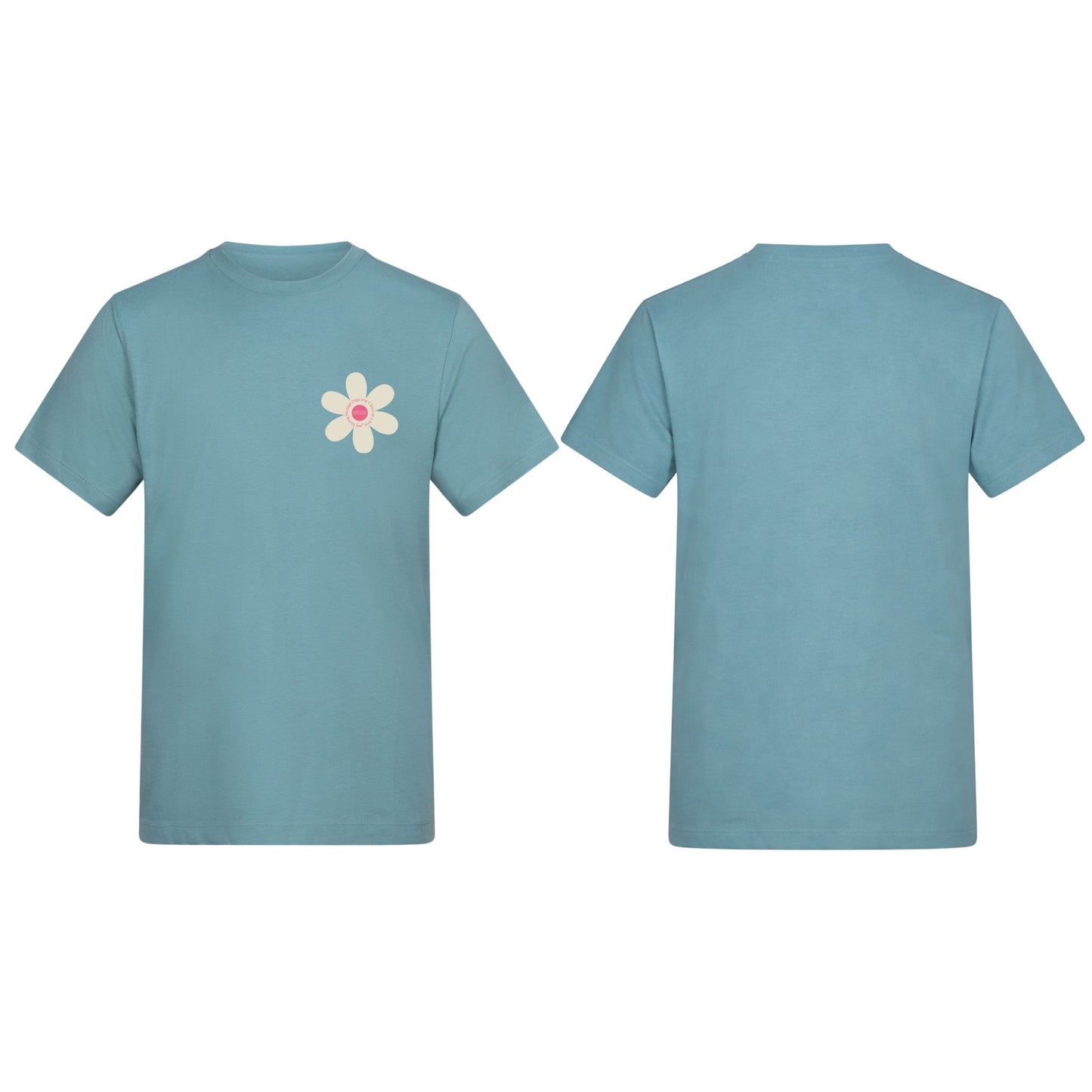 Spring Fling Edition Seafoam Unisex T Shirt - Pink/Cream - Choose Your Design