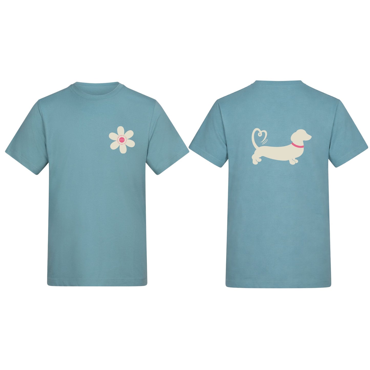 Spring Fling Edition Seafoam Unisex T Shirt - Pink/Cream - Choose Your Design