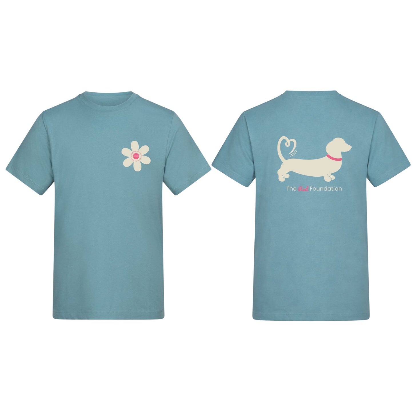 Spring Fling Edition Seafoam Unisex T Shirt - Pink/Cream - Choose Your Design