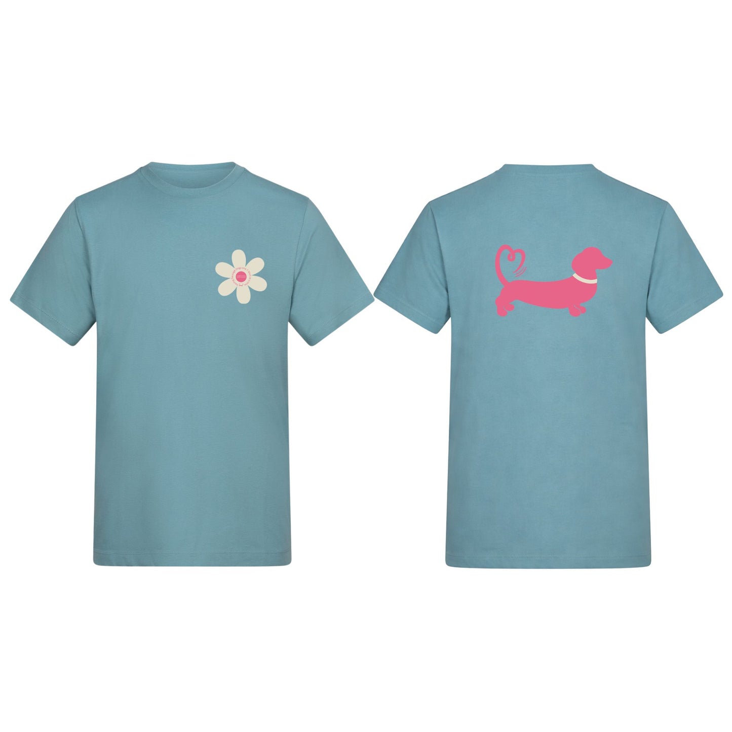 Spring Fling Edition Seafoam Unisex T Shirt - Pink/Cream - Choose Your Design