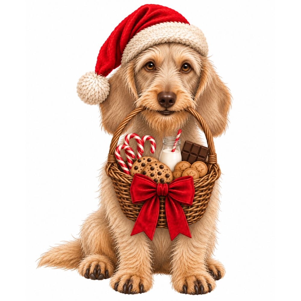 2026 Personalised Sausage Dog Christmas Stocking - Choice of Coats & Colours