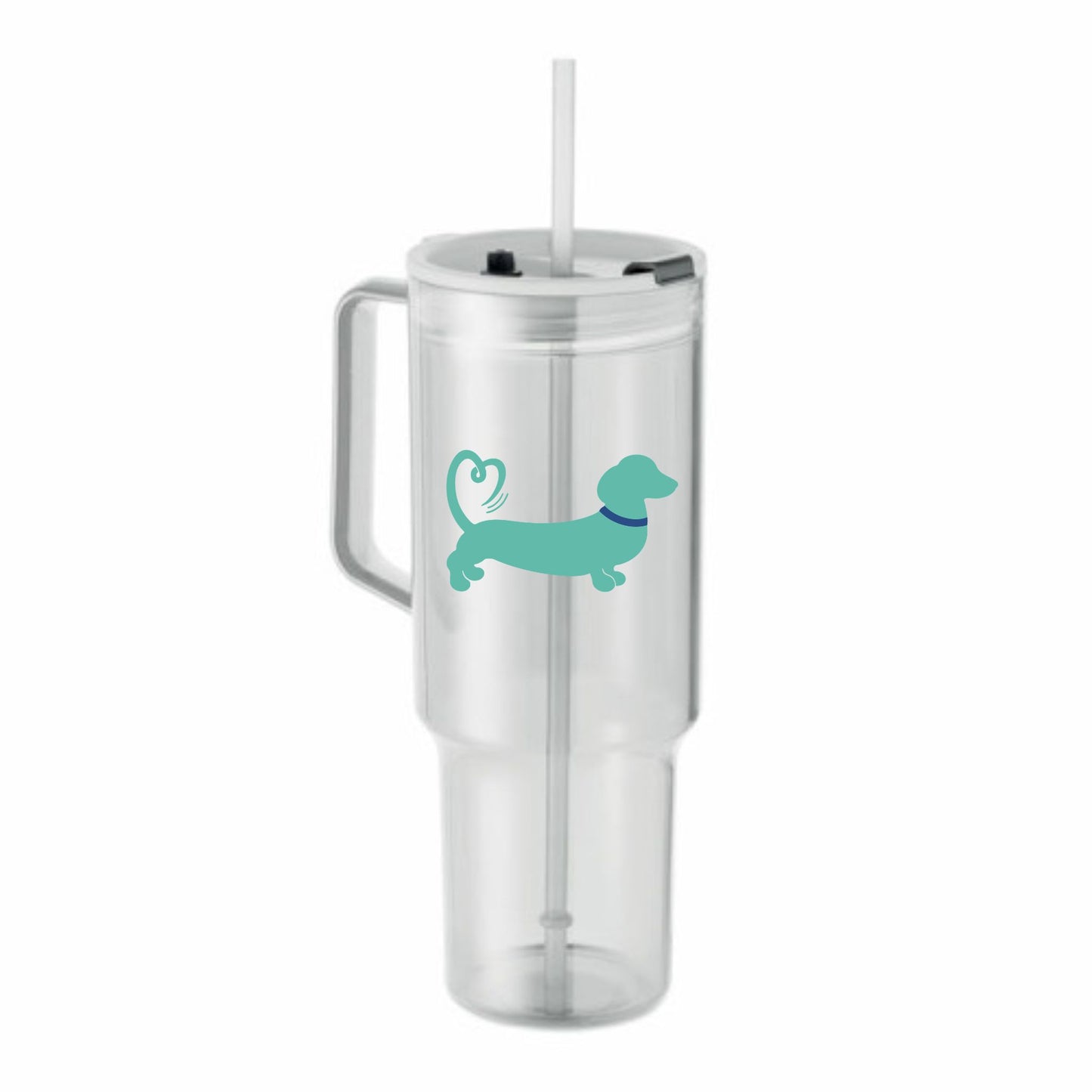 Spring/Summer '26 Edit | 1200ml Eco Tumbler with Handle & Straw – Choose Your Design 🥤🐾🌸