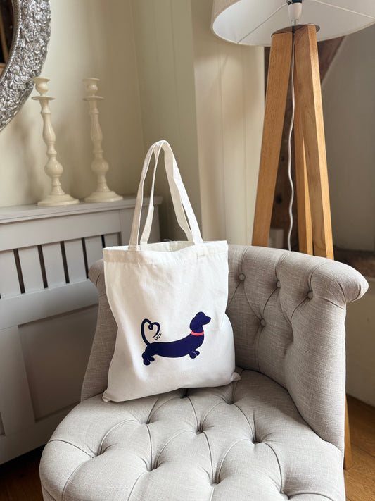 White TRF Icon Tote Bag