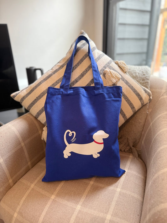 Blue TRF Icon Tote Bag