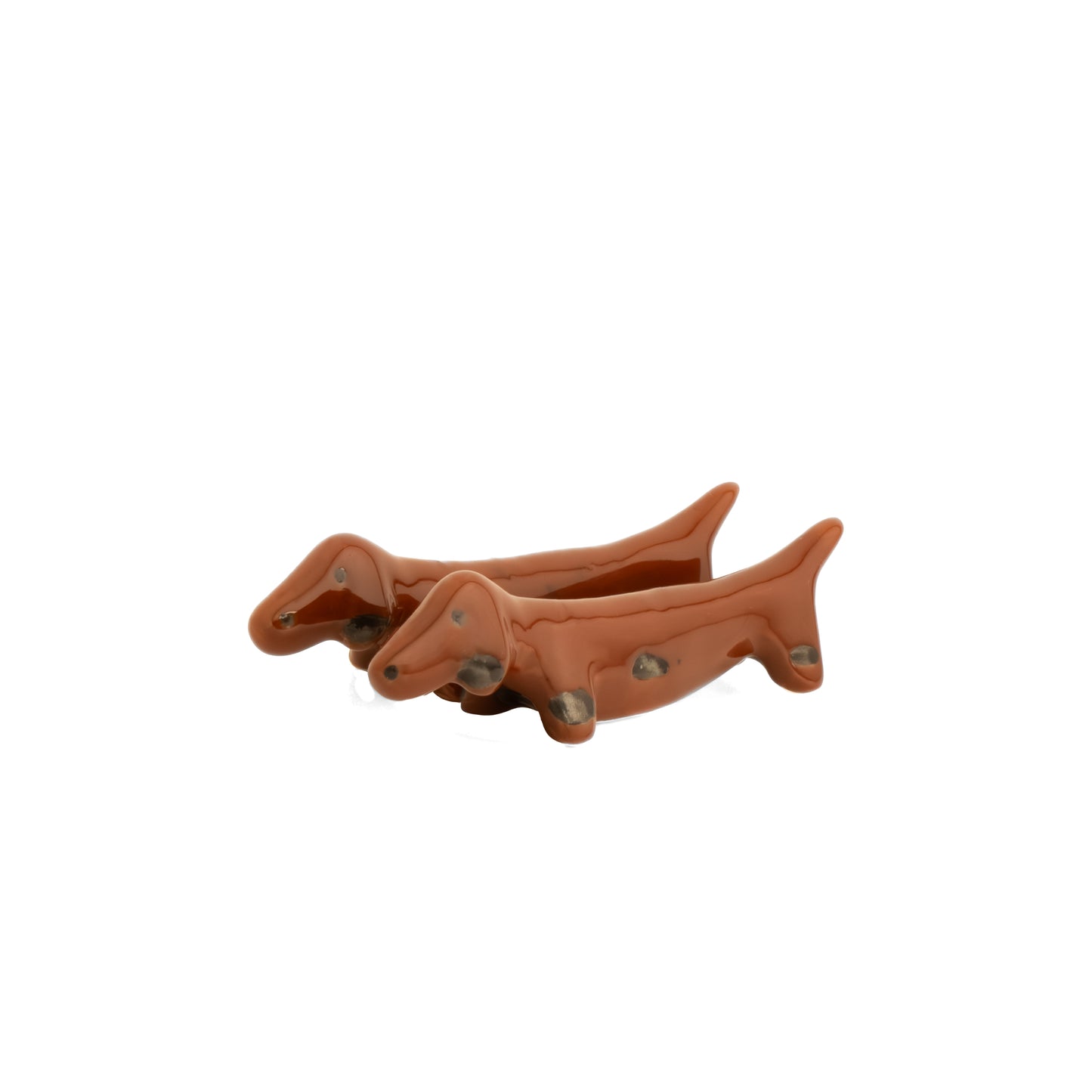Sausage Dog Chopstick Rests | Set of 2 Porcelain Dachshunds