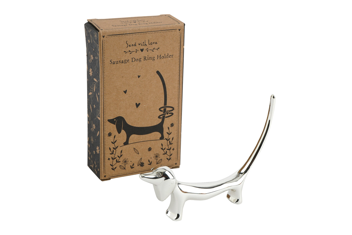 Send With Love Sausage Dog Ring Holder 💍🐾