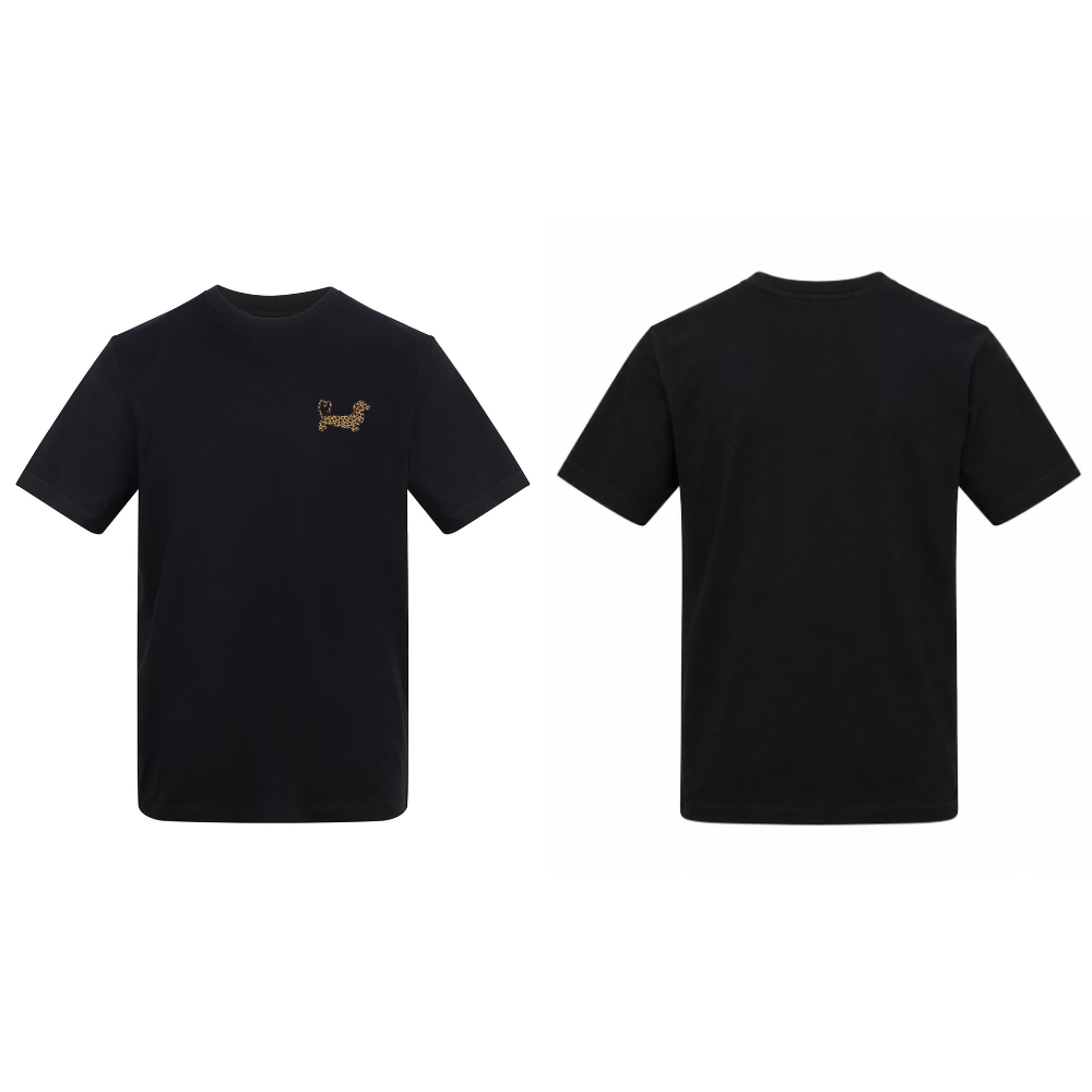 Leopard Print Dachshund T-Shirt