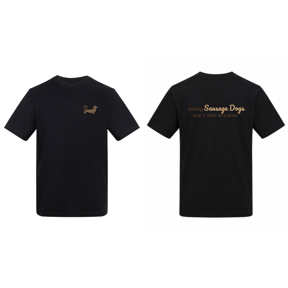 Leopard Print Dachshund T-Shirt