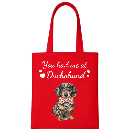 You had me at Dachshund Personalised Dachshund Tote Bag - 22 options to choose from