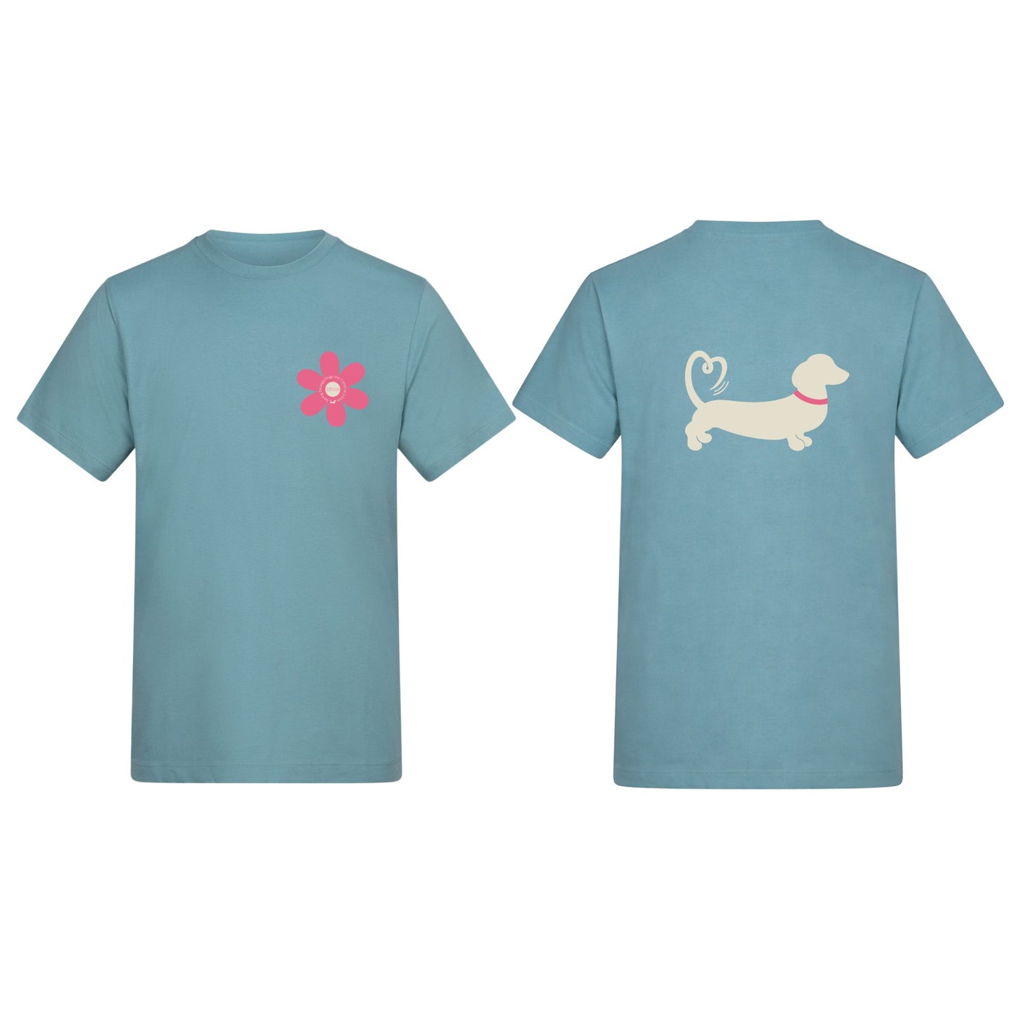 Spring Fling Edition Seafoam Unisex T Shirt - Pink/Cream - Choose Your Design