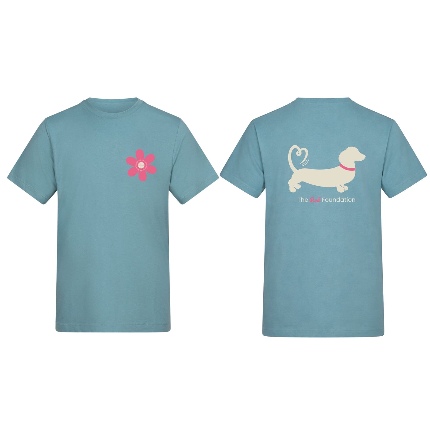 Spring Fling Edition Seafoam Unisex T Shirt - Pink/Cream - Choose Your Design