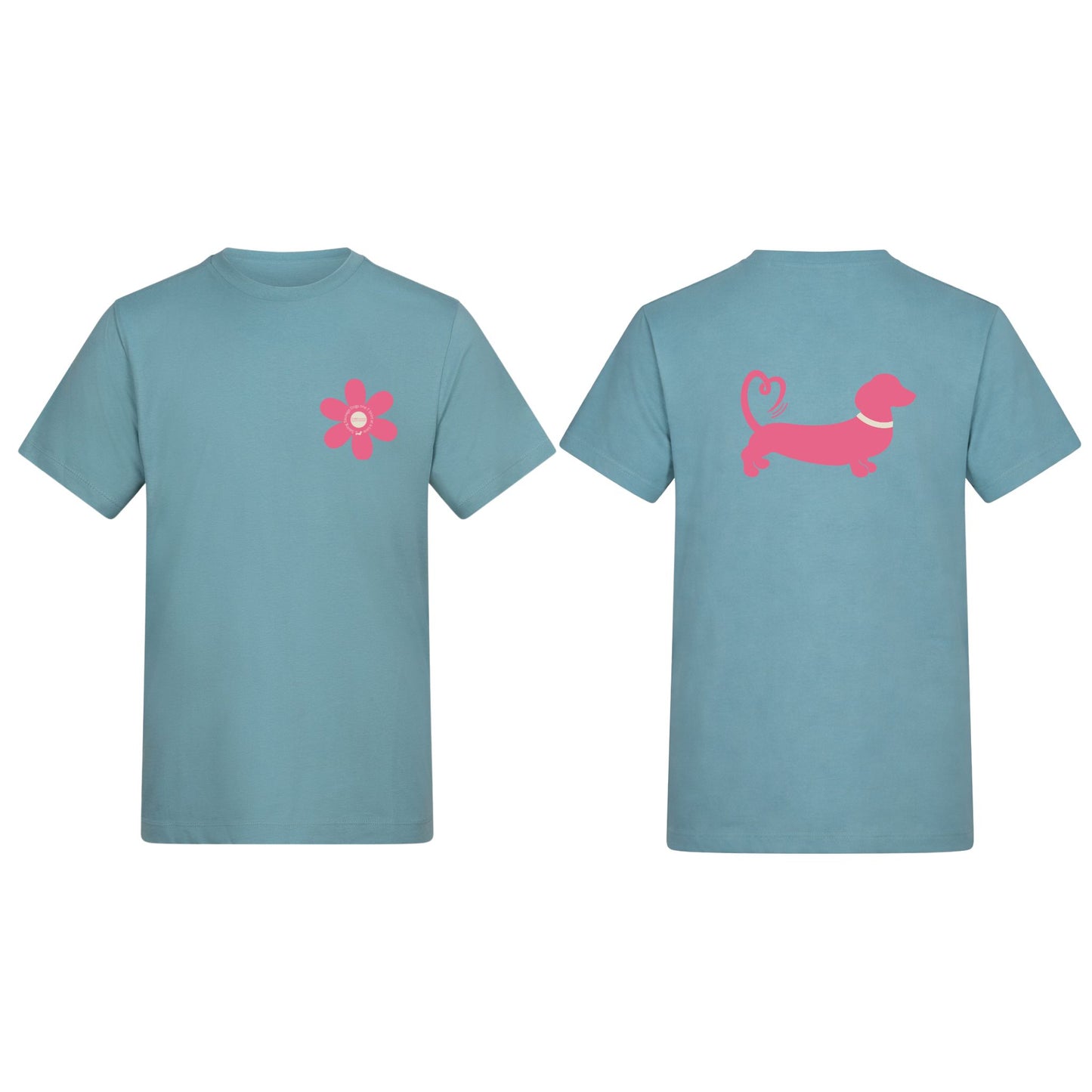Spring Fling Edition Seafoam Unisex T Shirt - Pink/Cream - Choose Your Design